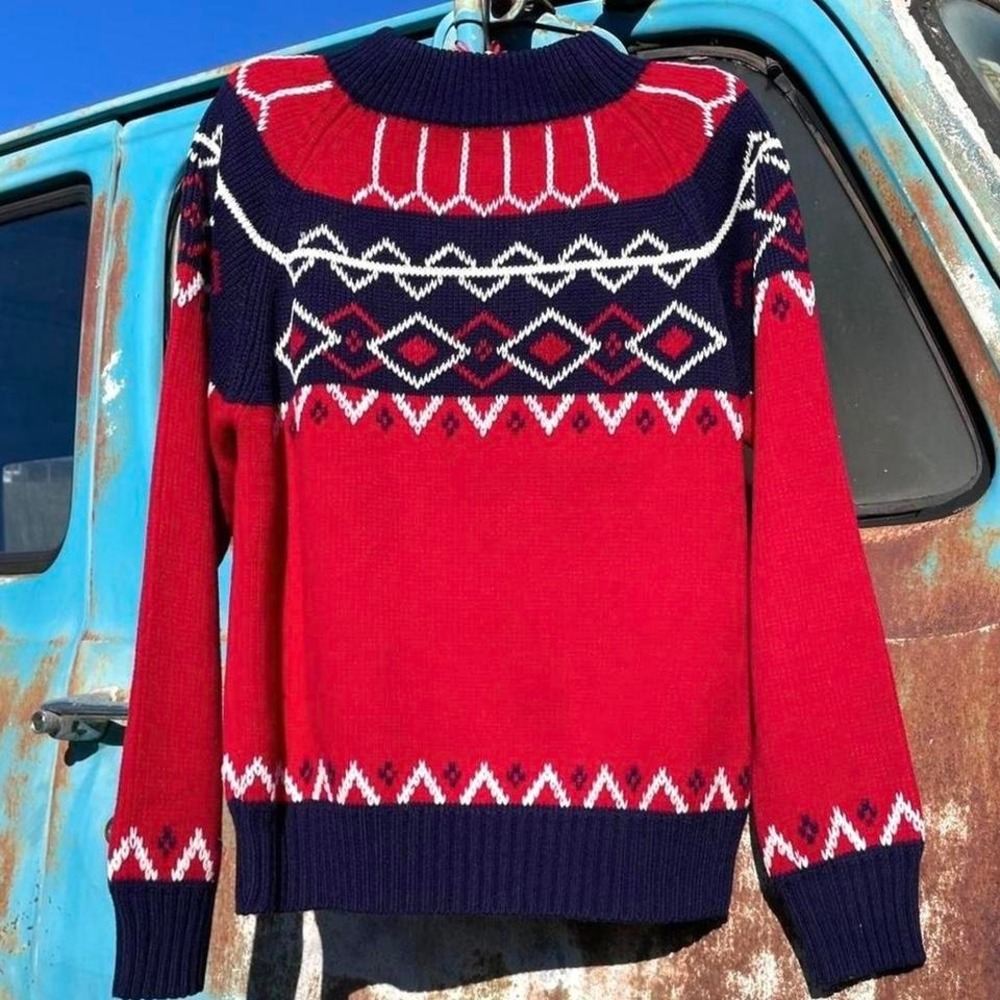 Vintage JC Penney fair isle sweater